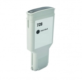 Cartucho de tinta compatible HP 728 Negro mate F9J68A / F9J64A / 3WX25A