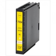 Cartucho de tinta compatible con Epson T7554 / 7564 Amarillo