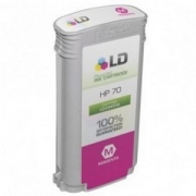 Cartucho de tinta compatible HP 70 Magenta C9453A