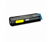 Cartucho de toner compatible Oki C831 / C841 Amarillo 44844505