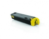 Cartucho de toner compatible Kyocera TK510 amarillo