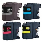 Pack de 4 Cartuchos de tinta compatible LC-12E