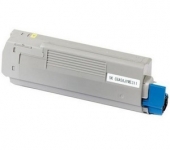 Cartucho de toner compatible Oki C5800 - C5900 Amarillo