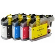 Pack de 4 Cartuchos de tinta compatible Brother LC223