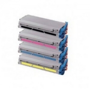 Pack toner Oki C7100 Compatible