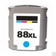 Cartucho de tinta compatible HP 88XL cyan C9391AE