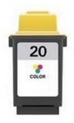Cartucho de tinta compatible Lexmark N20 color