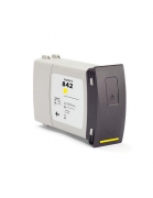 Cartucho de tinta pigmentada compatible HP 842C Amarillo C1Q56A
