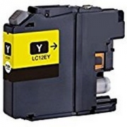 Cartucho de tinta compatible Brother LC-12E / LC-12EY amarillo